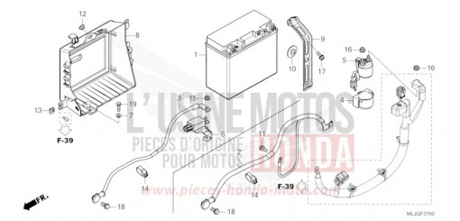 BATTERIE GL1800BDT de 2026